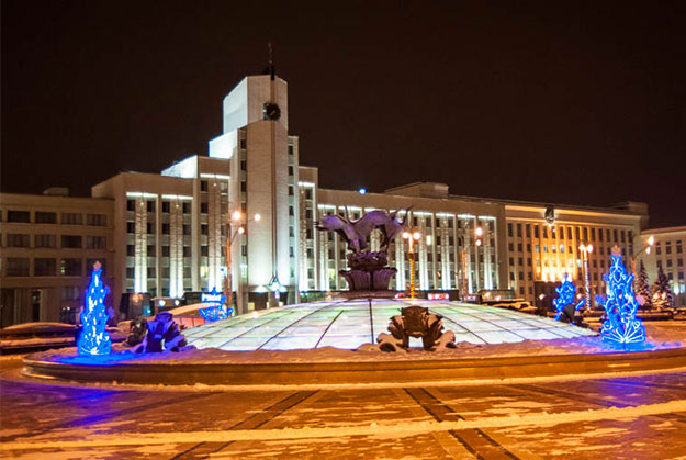 Площадь ленина минск фото Экскурсия "Минск вечерний"